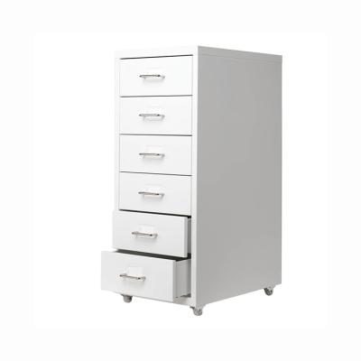 China Modern With Wheels Mobile Office Chest Drawer Cabinet for sale