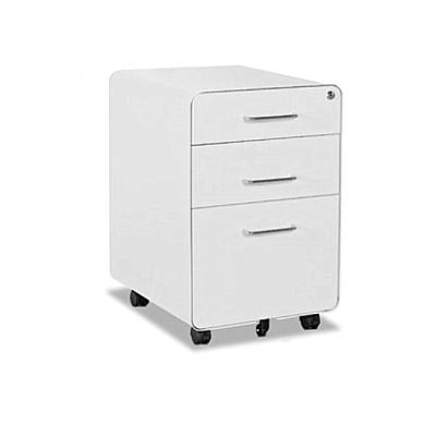 China Other Activities White Metal 3 Drawer Office File Cabinets for sale