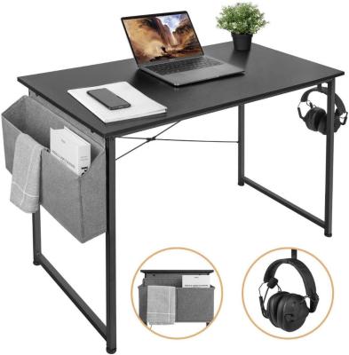 China Home Office Products Foldable Wooden Computer Desk Table For Working Children Studying With Storage Bag And Hook for sale