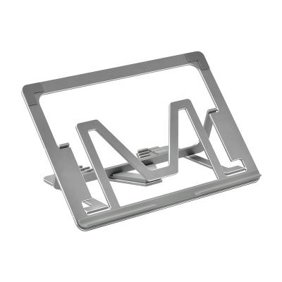 China Factory Customized Logo Aluminum Laptop Stand Wholesale Portable Creative Notebook Stand for sale