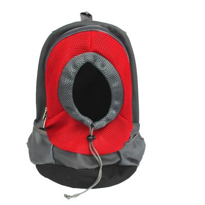 China Adjustable Padded Strap Tote Bag Breathable Shoulder Bag Front Pocket Safety Belt Carrying Pet Sling Carrier Breathable Hand Free Sling for sale