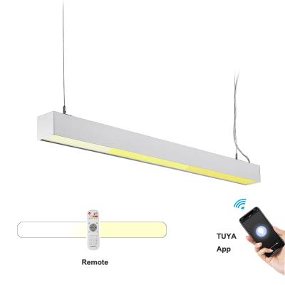 China 40w CRI90 LE TDC 3000-6500k dimmable anti-glare led desk linear light for office for sale