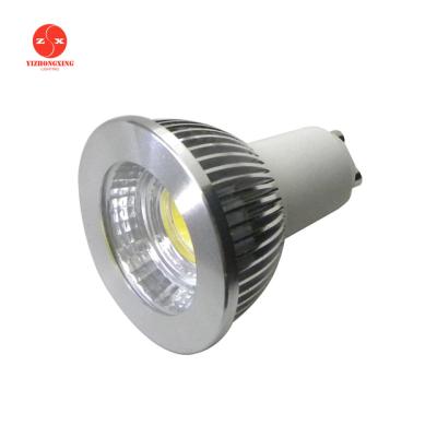 China Hotel 5W Dimmable GU10 LED Spot Light Bulb GU10 63mm for sale