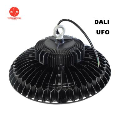 China Warehouse 5 Year Warranty 100w 150w 200w Waterproof Industrial UFO Led High Bay With Hood for sale