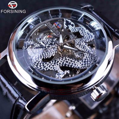 China FORSINING table men's fashion casual hollow dragon manual mechanical watches wholesale for sale