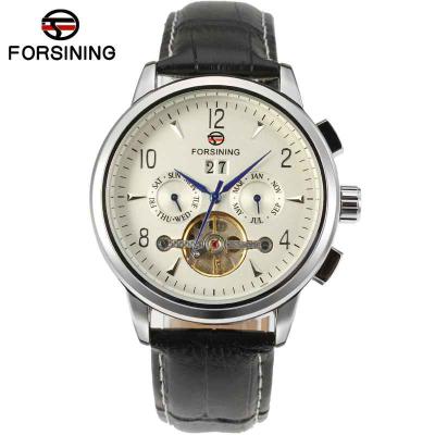 Chine Forsining Men's Brand Classic Fashion Leather Automatic Mechanical Watch à vendre