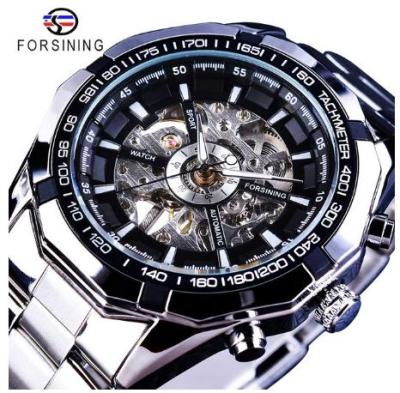 China WINNER Mens Watch 557 Casual Tourbillon Automatic Mechanical Watch Fashion Military Watches Wrist Relogio Masculino for sale