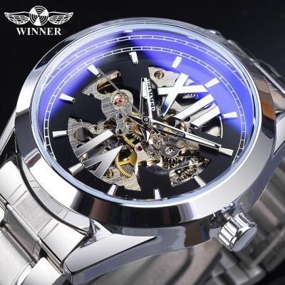 Chine New winner mechanical watch fashion hollow waterproof watches automatic men relogio masculino GMT1192 à vendre