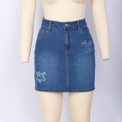 China Wholesale Lovely Denim Breathable Hot Selling Short Skirts For Women for sale