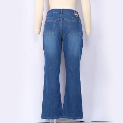 China High Quality Breathable Wholesale Fashion Jeans Women Long Denim Blue Jeans for sale