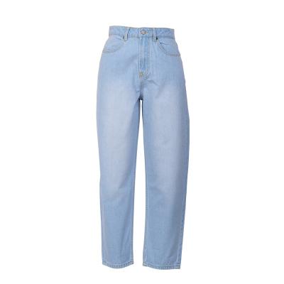 China Mid Waist Loose Woman Jeans Ladies Women Casual Stylish Loose Denim Jeans Breathable for sale