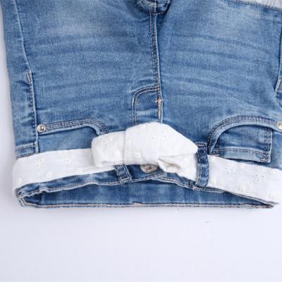 China Wholesale Classic Toddler Biker Super Cute Children's Different Blue Mini Kids Jean Jeans for sale