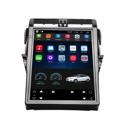 China CarPlay 15.1 Inch Tesla Car Styling Android 10 Vertical Screen Radio GPS Navigation Multimedia Player For Toyota Prado 2014-2017 for sale