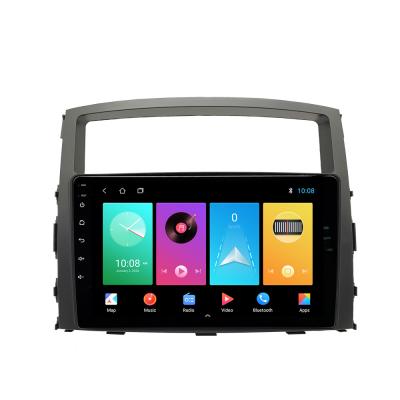 China Multi-touch Screen Car DVD Player 1+16G Gps Android Capacitive Navigation For Mitsubishi Pajero 2006-2012 10 Inch Touch Screen Track System Vehicle Car Stereo for sale