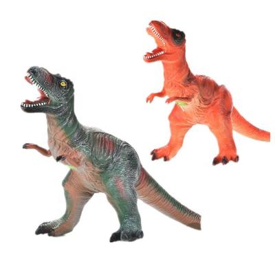 China light glare & Soft Sound Effect Large Size Vinyl Cotton Stuffed Dinosaur Model With Light And High Simulated Noise for sale