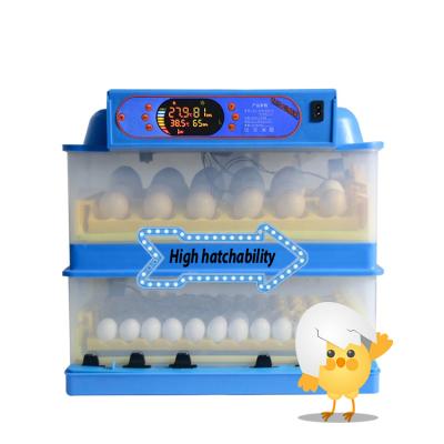 China Cultivate China Latest Design Automatic Water And Humidification Various Poultry And Birds Color Screen Display 48 Egg Incubator for sale