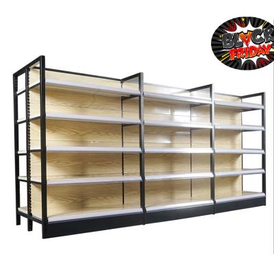 China Single Sided Deli Display Racks /Shelves For General Grocery Supermarket Shelf Gondola Shelving for sale