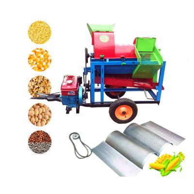 China Hot Multi Function Corn Thresher High Efficiency Maize Mill Vendor Corn Thresher Diesel Corn Thresher for sale