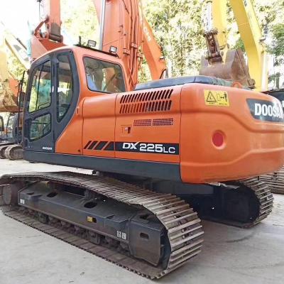 China Construction worksÂ   used original doosan DX225 excavator from korea for sale