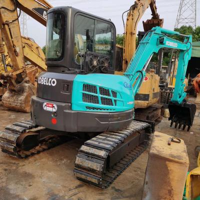 China Construction worksÂ   original used japan kobelco SK55 mini excavator for sale for sale