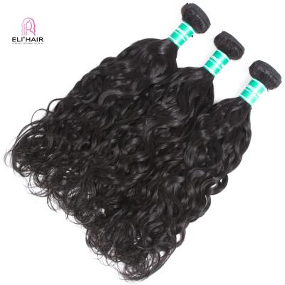 China Natural Wave ELI RTS 8A Natural Wave Hair Bundles 100% Raw Indian Virgin Cuticle Aligned Hair Wholesales Bundles Wigs For Black Women for sale