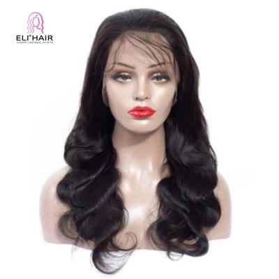 China ELI Transparent HD Body Wave Lace Frontal Wig 13x6 Lace Front Human Hair Body Wave Wigs With Baby Hair For Black Women for sale