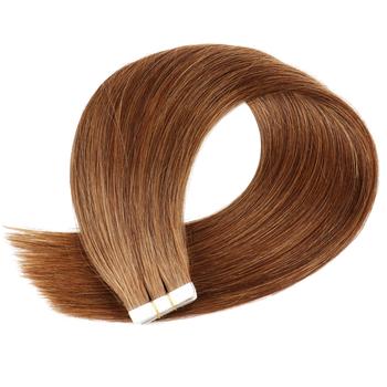 China ELI Tape In Hair Extension 100% Wave Silky Straight Brazilian Hair Extension Free Sample Raw Hair Extension for sale