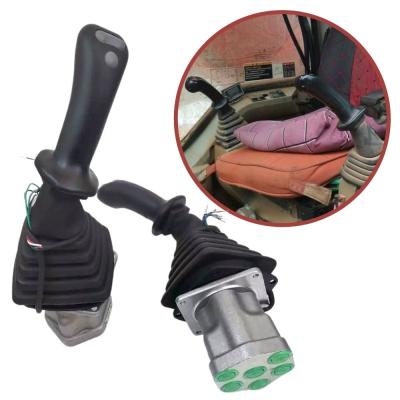 China OEM Excavator Hydraulic Parts Joystick For Doosan DH225-7 DH225-9 Handle Rubber Dust Cover for sale