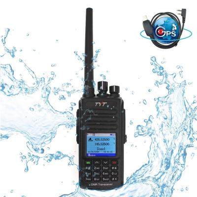 China Walkie Talkie TYT MD-UV390 DMR IP67 TIERI RANGE II DMR Digital Dual Band Handheld Radio 2200mAh for sale