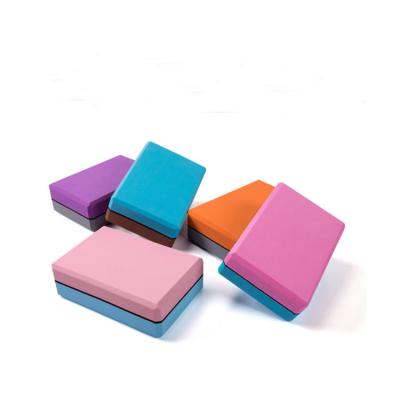 China Bulk Yoga EVA Block EVA Foam Yoga Block Light Weight EVA Foam Brick Eco-friendly High Density for sale