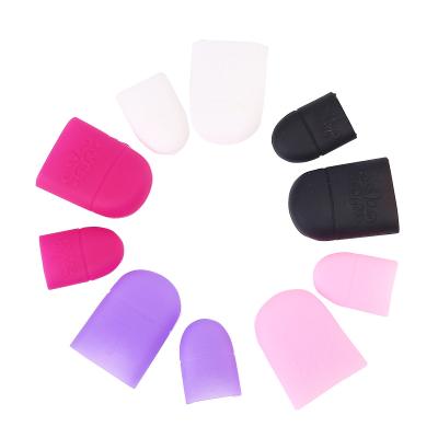 China Convenient 5pcs/set Soak off Silicone Toe Nail Clip Soak off Clip Nail Art Pedicure Polish Remover Tools for sale