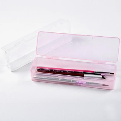 China Nail Beauty Salon Personal VIP Custom Nail Tool Box Plastic Nail Art Storage Box for Nail Tools Personal for sale