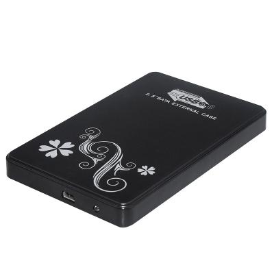 China Plastic Hard Disk Drive 2.5 Inch SSD HDD Enclosure USB2.0 SATA 5Gbps 4TB Toolless Box External Case 7.5mm for sale