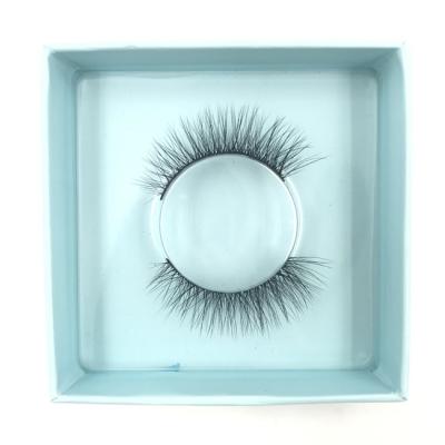 China Wholesale 3D 25mm Mink Natural Growth False Eyelashes Long Natural Handmade Synthetic Eyelashes FM19 for sale