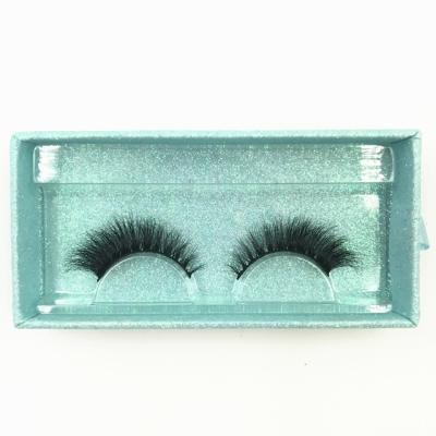 China Long Natural Manufacturer Supply Wispy Natural 3d Mink Eyelash 20mm Natural Handmade MT28 for sale