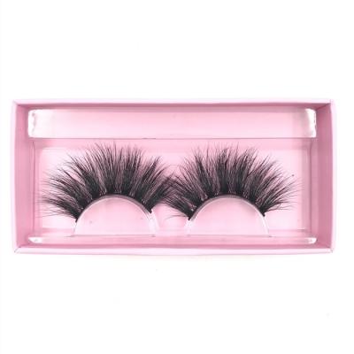 China Mink Fluffy Lashes Eyelash Strips 25mm Natural Extra Dramatic Long Strands MG52 Competitive Price Eyelashes for sale