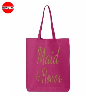 China Promotional Customized Organic Gift Bag Logo Fabric Cotton Shopping Tote Bag for sale