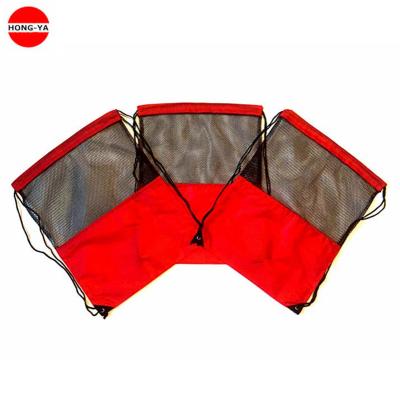 China Customized Anti-theft Polyester Mesh Drawstring Bag Drawstring Outdoor Backpack for sale