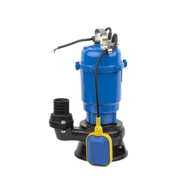 China Automotive Industry 1HP WQD Series Electric Pump Machine Water Outlet Vertical Sewage Suction Pump For Industry Mine Sewage Dredging for sale