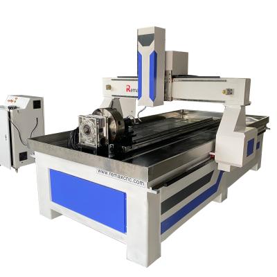 China 1325 Hotels Woodworking Cnc Router Machine Woodworking Cnc Router 4 Axes 3d Machine Price Wood Carving for sale