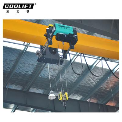 China Workshop 3.2 Ton 6m European Type Single Girder Wire Rope Electric Hoist for sale