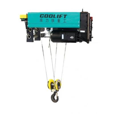 China New Workshop Design 5T 6m Single Girder Electric Wire Rope Hoist Price for sale