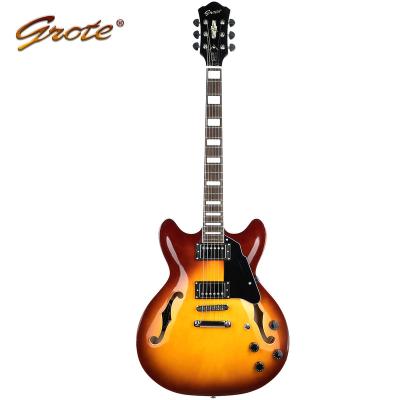 China p90pickup maple grote jazz electric guitar professional electric guitar wholesale jazz guitarmanufacturer for sale