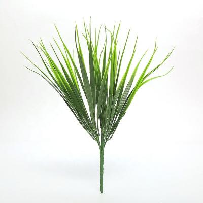 China Indor Decoration Greenery Wheat Artificial Shrubs Outdoor Plants Plastic Grass For Outdoor Faux Greenery Stems For Garden Decoration for sale