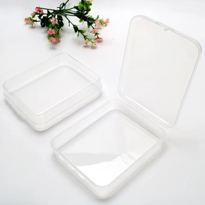 China Other OEM Transparent Plastic Powder Blast Containers Box With Sponge PP Storage Case for sale