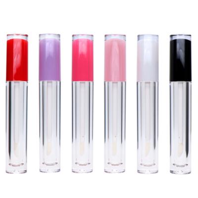 China Personal Care Ready Hot Sales Good AS Beauty Tools 5ml Lip Gloss Package Containers Plastic Empty Tubes Bottle Top Colored Lip Gloss Tubes for sale