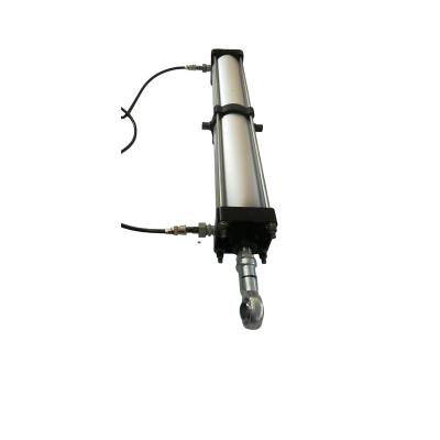 China Aluminum Alloy Pneumatic Cylinder Trunnion Structure Pneumatic Linear Actuator for sale