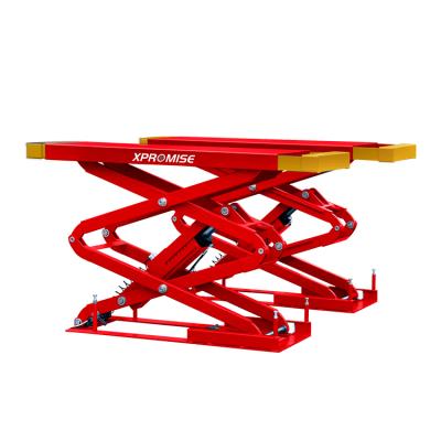 China High Quality Used Blue Hydraulic Portable Car Scissor Lift Car Lift 3500kg Spec. hydraulic lift platform for sale