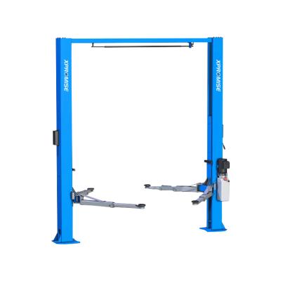 China Auto Car Maintenance Equipment Clear Hydraulic Equipment Vehicles Floor Hoist Two Post Car Lift for sale