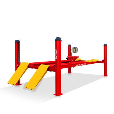 China 5ton Control Post 4 Electronic Hydraulic Car Lift For Car Wash Used Car Lift For Wheel Alignment 5000kg for sale